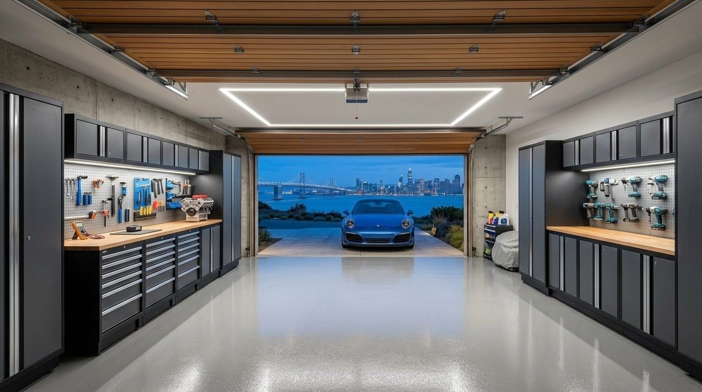 Petherick Garage Door Repair Precision Mechanical Workshop in Rolling Hills, CA
